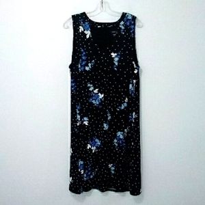 Max Studio floral sleeveless dress